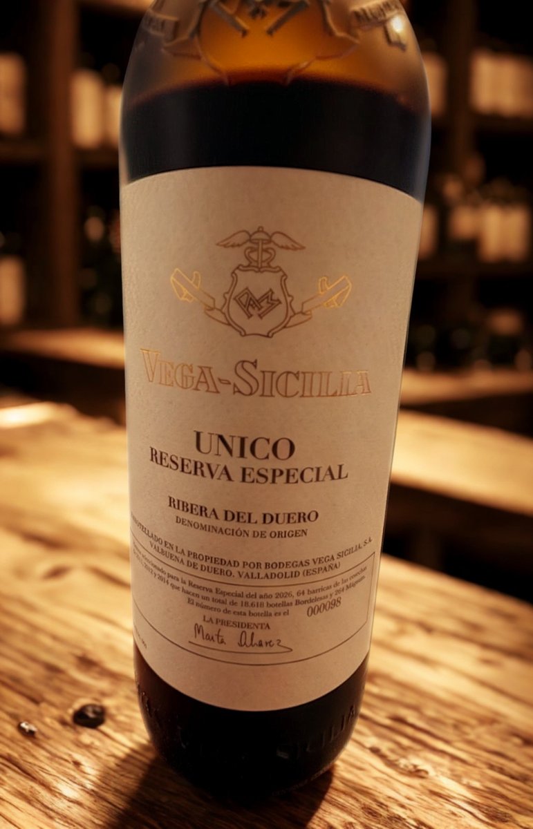 Sobrelias_'s tweet image. Vega Sicilia Único Reserva Especial — 2026 Edition #wine #winelover #winetasting @TVegaSicilia #VegaSicilia #winenotes #tasting sobrelias.com/en/wine-tastin…