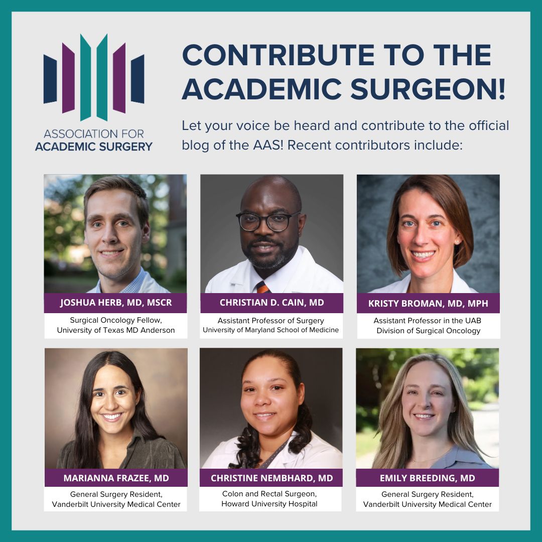 Assoc4AcademicSurgery tweet media