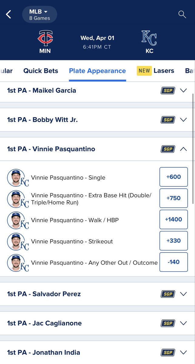 Prop Bet King tweet media