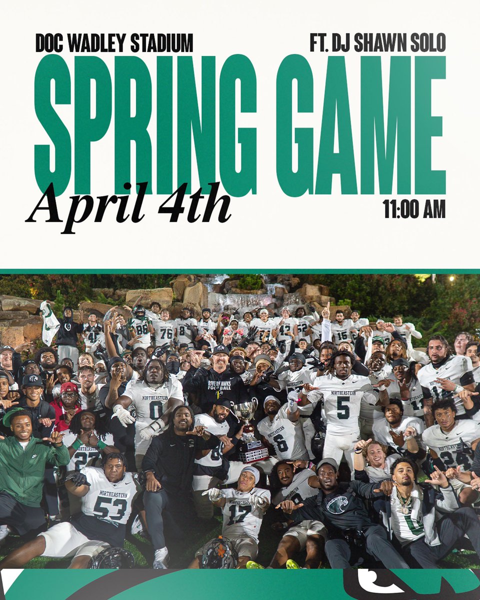 Coach_MA_'s tweet photo. Champions think differently

April 4th | 11:00 AM | Doc Wadley Stadium

Come experience a program built on
development, discipline, and purpose.

We’re the #1 D2 program in Oklahoma for a reason.

Junior Day — lock in.

#ComeToTheQuah #GRIT27 https://t.co/Fia4oxqzF7