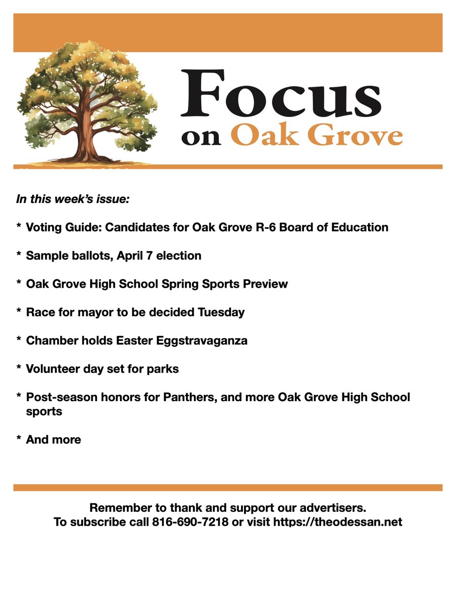Focus on Oak Grove tweet media