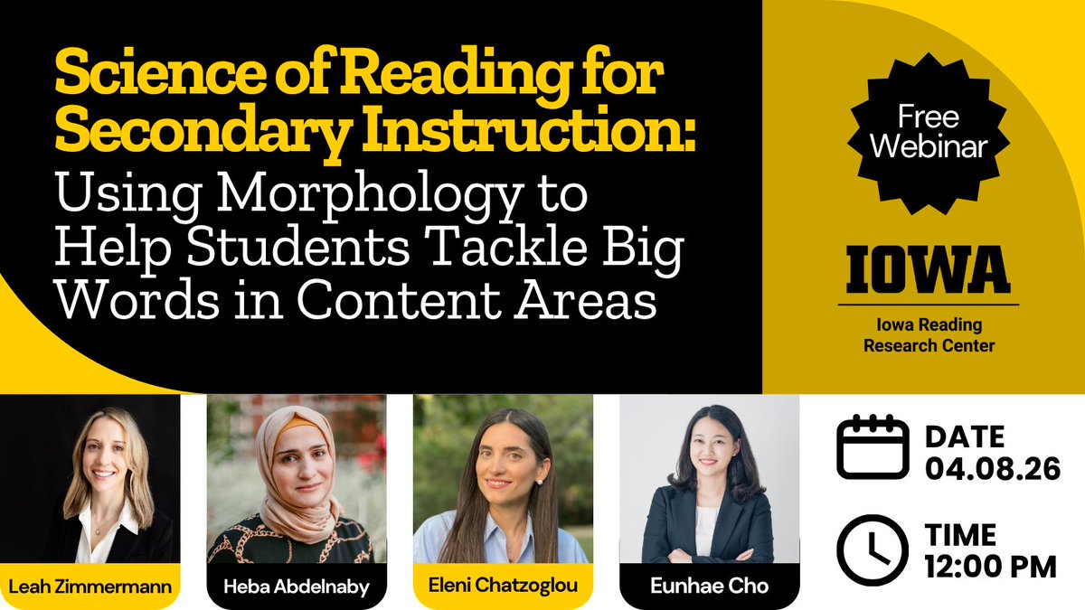 Iowa Reading Research Center tweet media