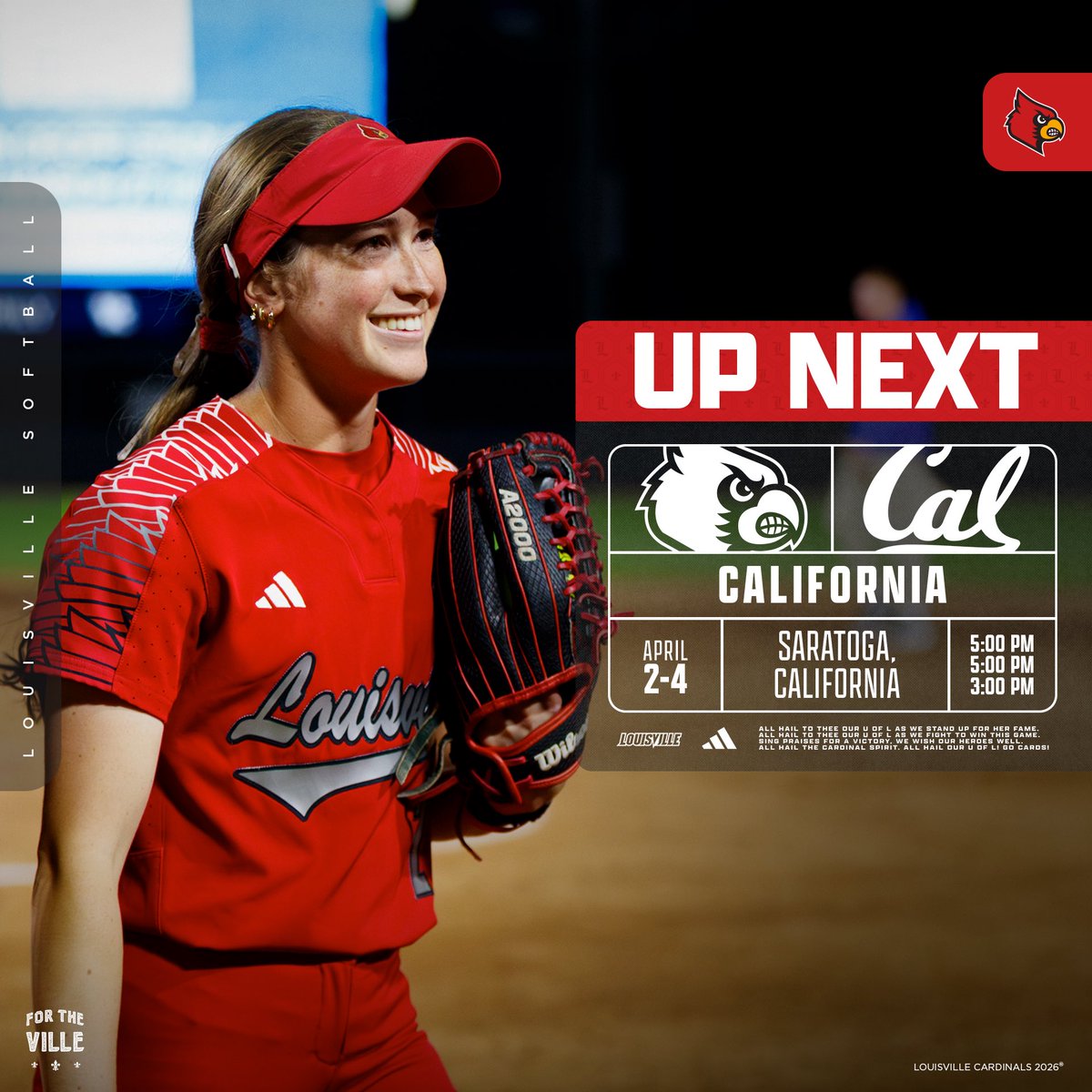 Louisville Softball tweet media