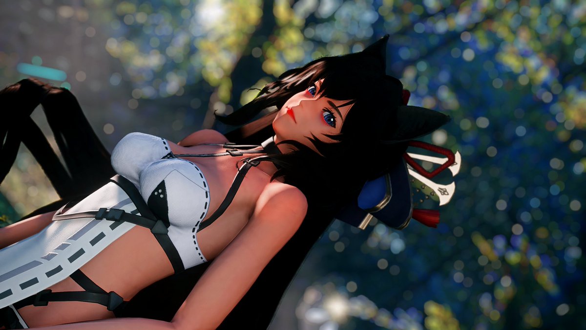 It feels airy and fresh in here. I think I'll stay for a while. 
#PSO2NGS
#PSO2NGS_SS 
#メンテの日じゃないけどssを貼