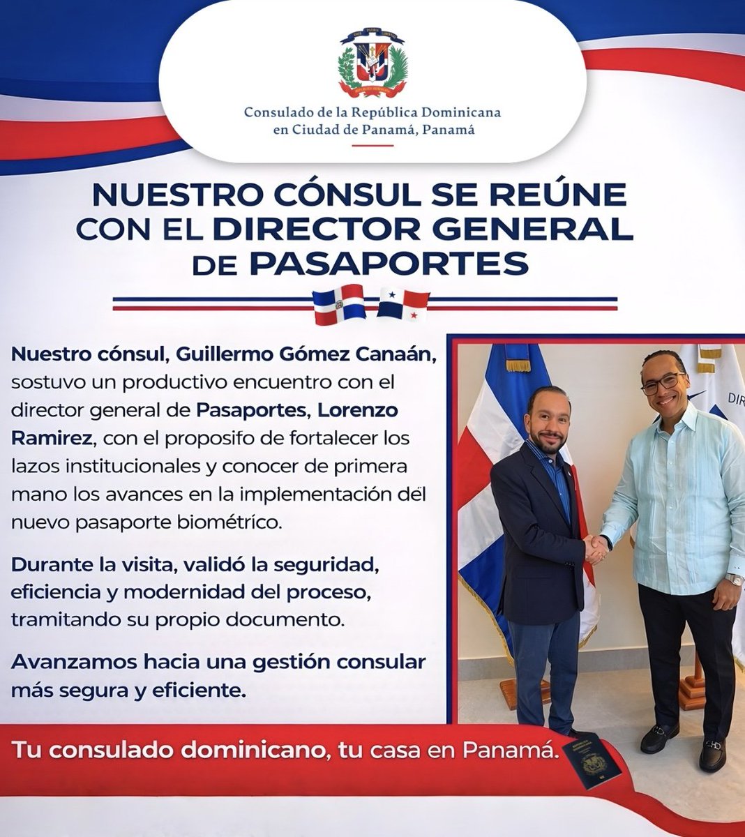 Consulado de República Dominicana en Panamá tweet media
