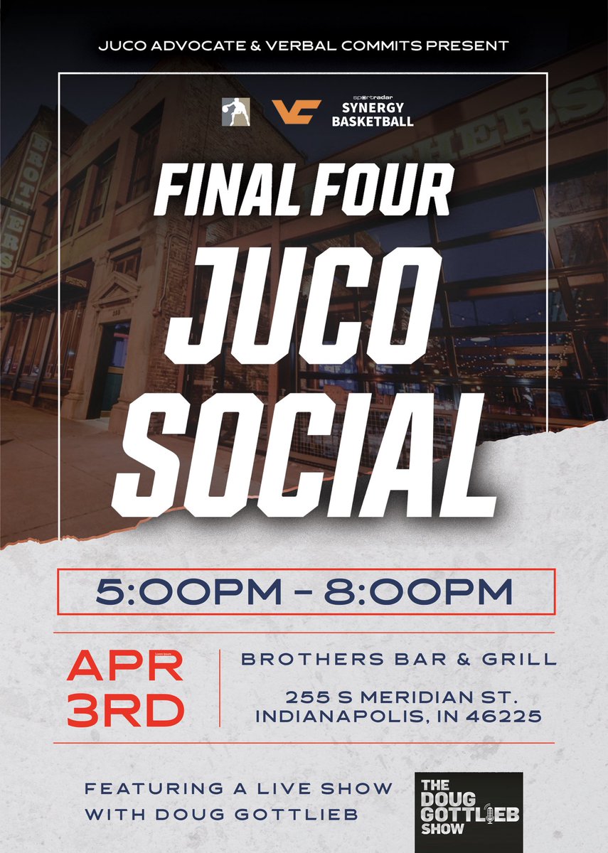 Preparing for the JUCO SOCIAL at <a href="/brothersindy/">Brothers Bar Indy</a> sponsored by <a href="/SynergySST/">Synergy Basketball</a> !!!!