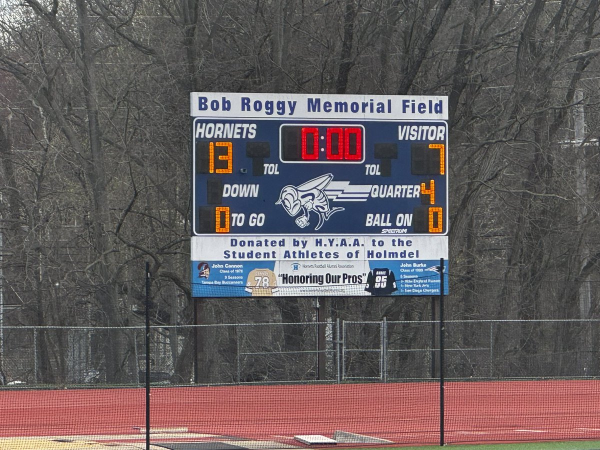 Holmdel_FB2026's tweet photo. Congrats to @HolmdelHornets @HolmdelLax on the dominant win over pre-season Group 2 favorite Manasquan!!  @APPSportsDesk @NJ_Sports https://t.co/Qj5AFGaj76