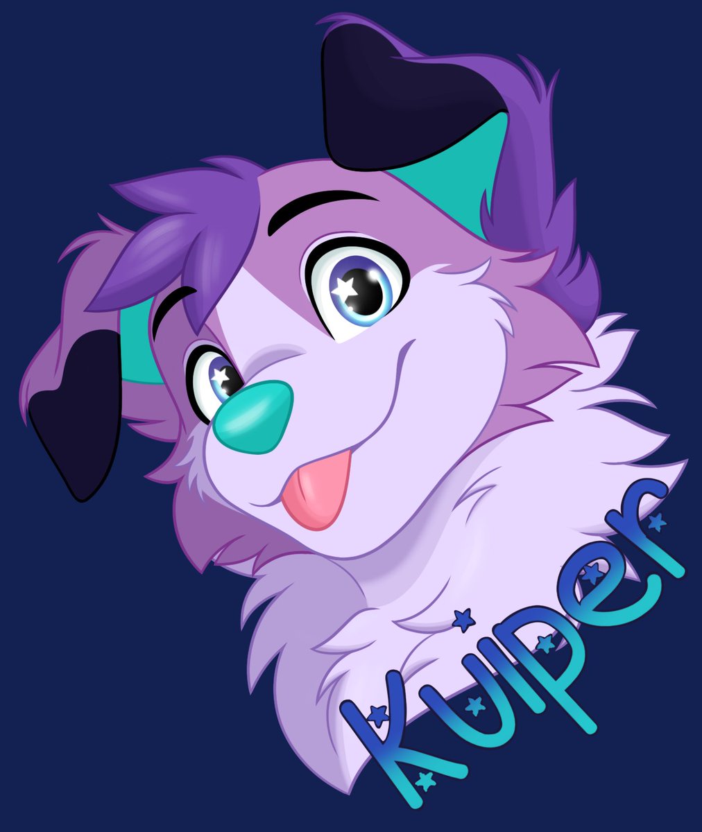 LittleBeauPup's tweet photo. Badge for my darling @kuiper_collie! <3 What a floppy boy :3 https://t.co/t25s40Yu2r