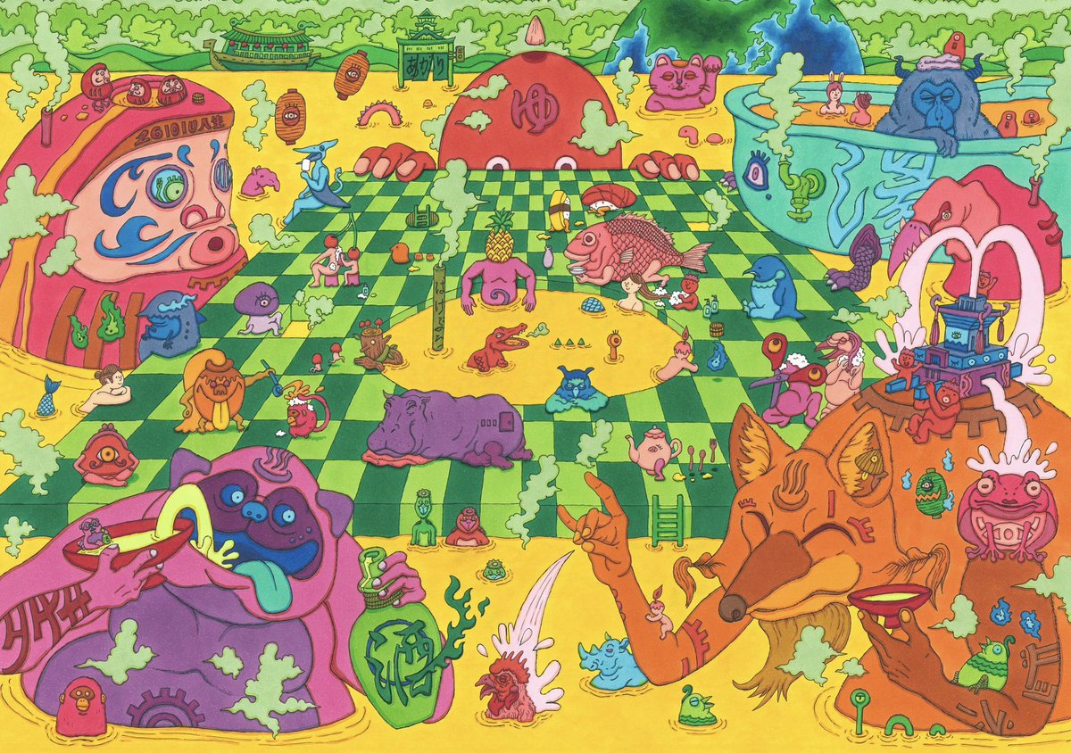 画駱駝柑子 tweet media