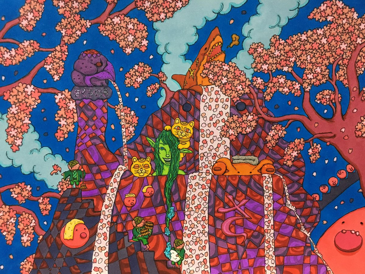 画駱駝柑子 tweet media