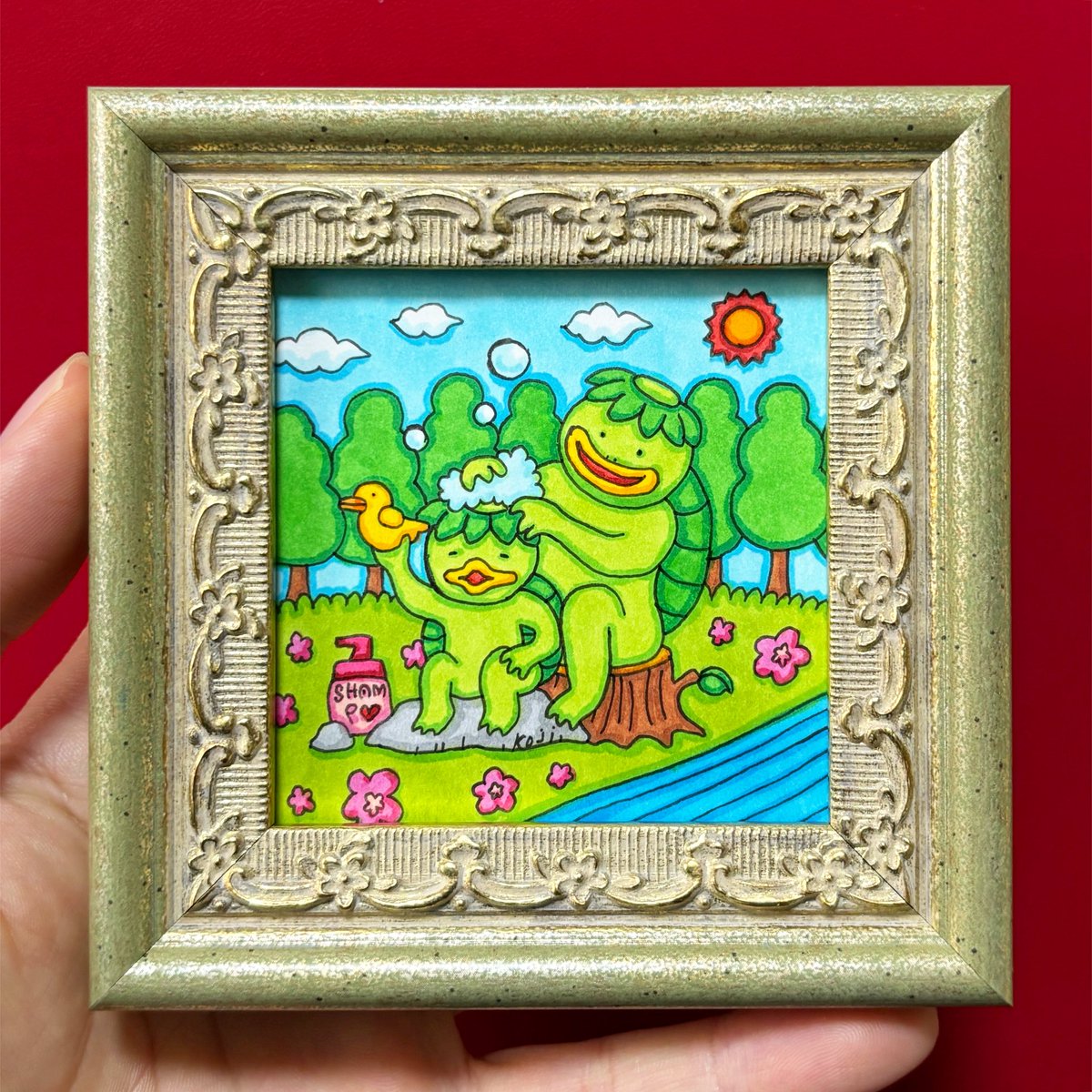 画駱駝柑子 tweet media