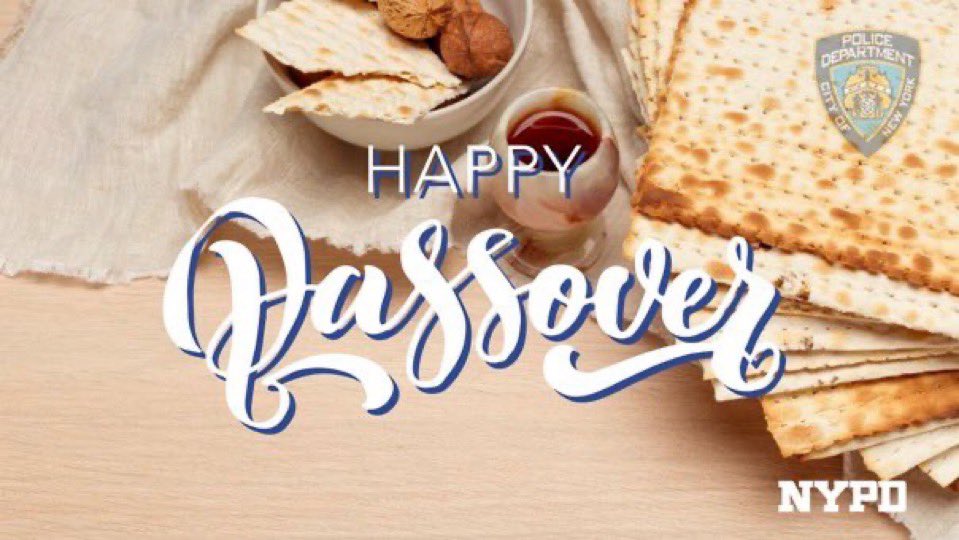 NYPD100Pct's tweet image. Chag Sameach #Rockaway!!!

This evening, at sundown, will mark the beginning of Passover. 

We wish everyone who is celebrating a blessed &amp;amp; safe holiday as they sit down with family &amp;amp; friends for Seder.