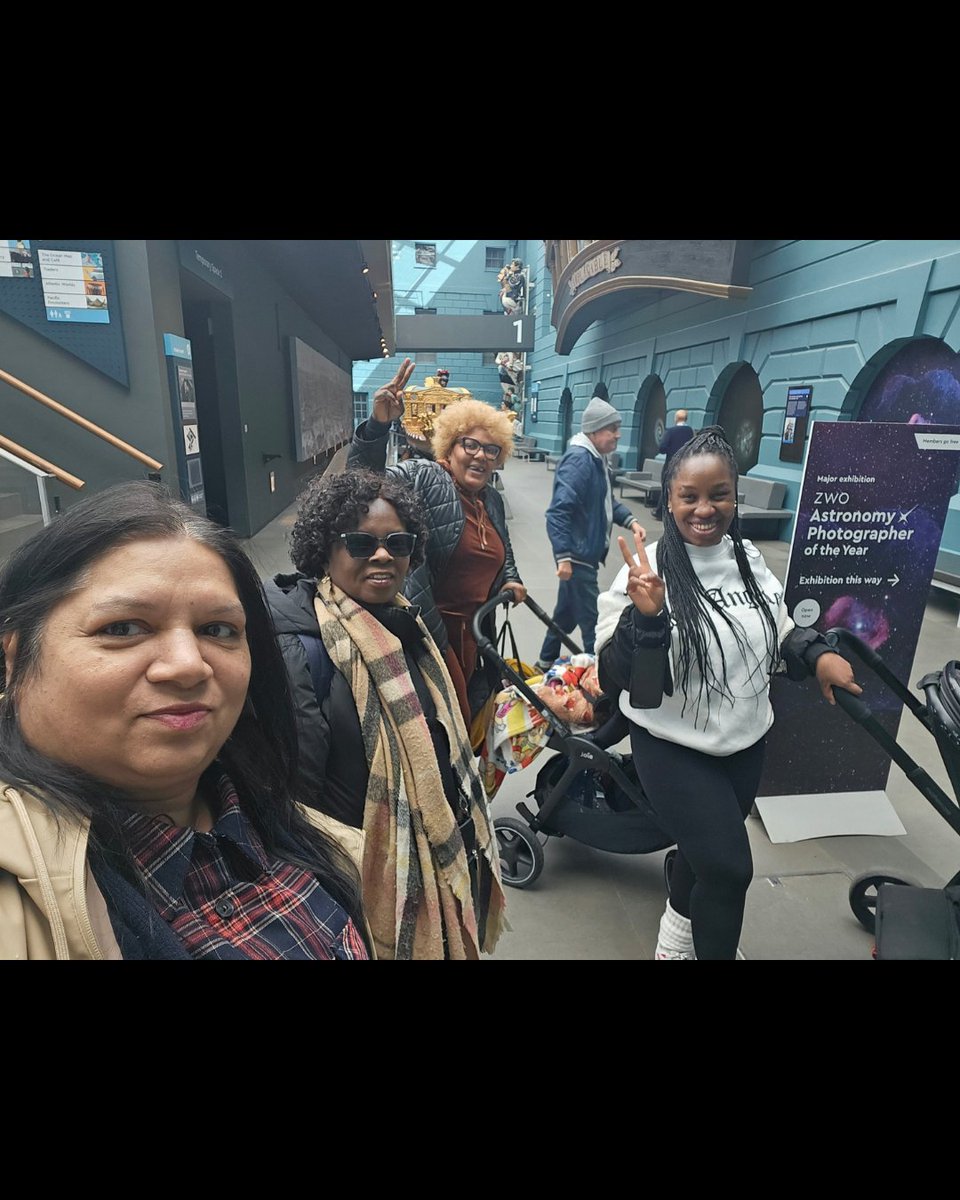 mums_aid's tweet photo. Beautiful weather, setting the tone for a beautiful day out with our Akwaaba group.

The ladies explored the spectacular National Maritime Museum, followed by a fish and chip supper 🐟🍟

A lovely day for a special community. 💙 https://t.co/04z5LVEoqI