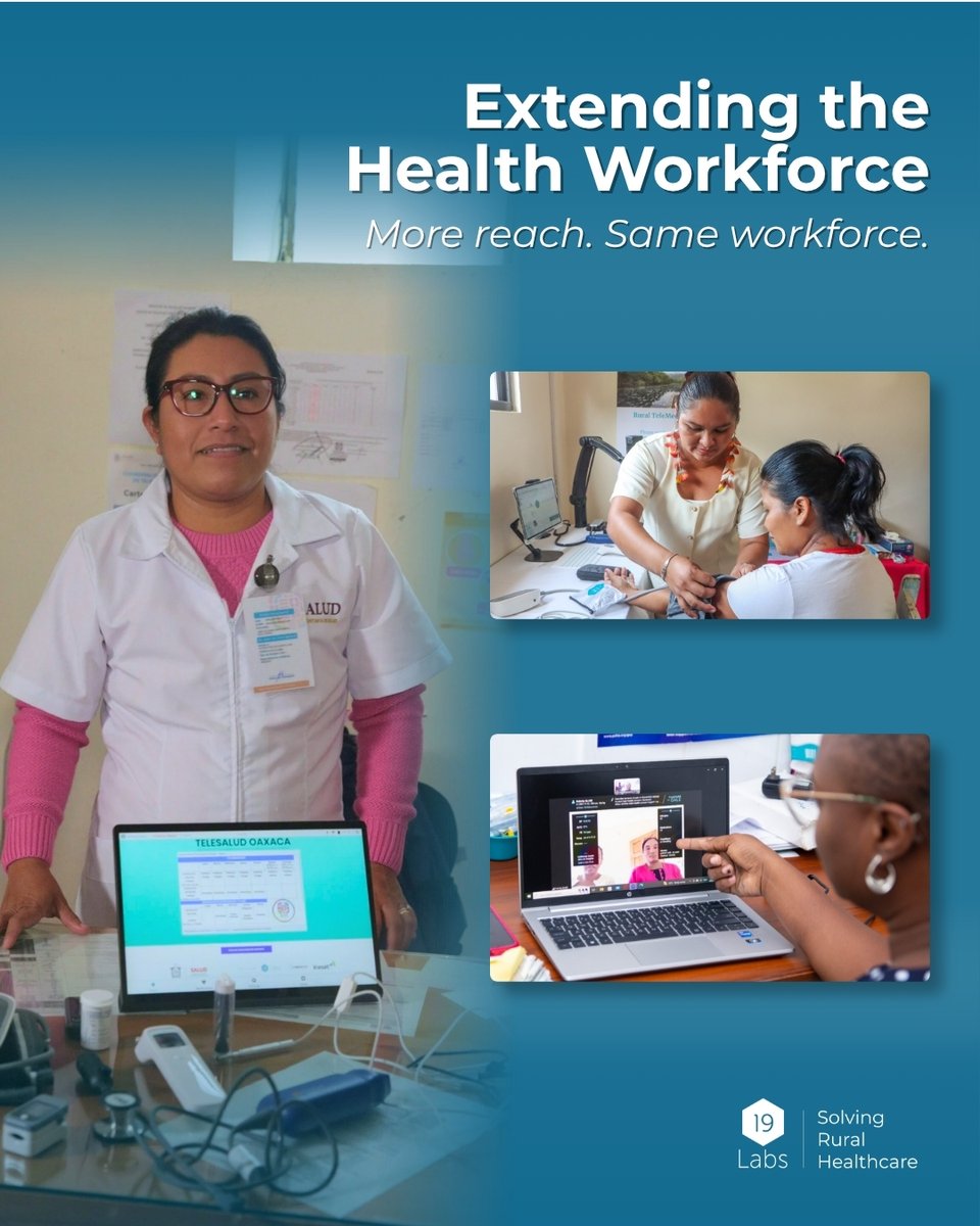 19_labs's tweet photo. Health workers deserve a lot of praise. Thank you.

They also deserve more reach.

The challenge isn’t commitment. It’s capacity. Too few clinicians and community health workers, too widely distributed.

We can’t hire our way out. We have to extend the health workforce.

Access scales with infrastructure, not effort alone.

#WorldHealthWorkerWeek
