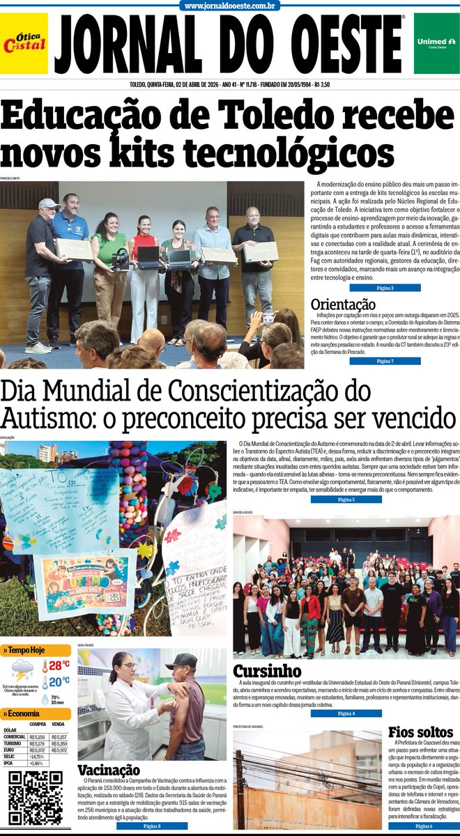 Jornal do Oeste tweet media