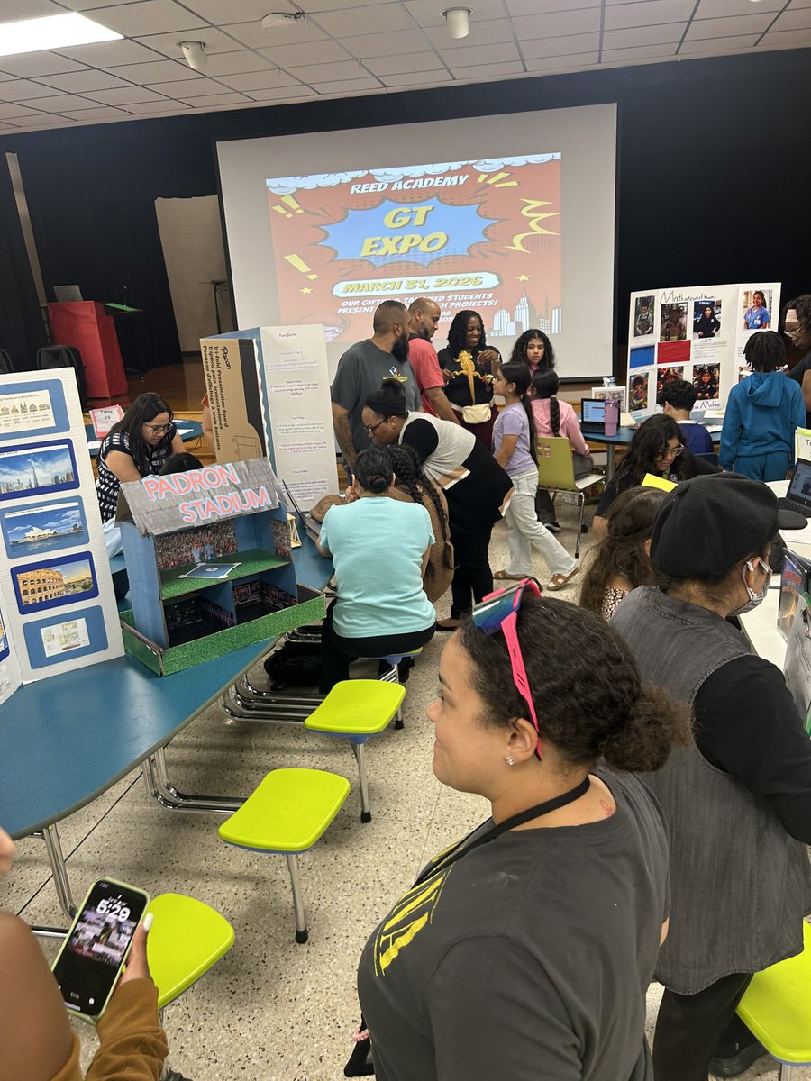JaqueRQ1's tweet photo. Wow! Our GT Expo was amazing last night! Big thanks to our Teachers, Students, and Parents for supporting our students through the process! @DelilahStJulia1 @Heatherwjjones @AldineGATEway @QuinterosOlivia @mspalacios_ @BeeTheTeacher @ReedAcad_AISD @Counseling_AISD @Aldine_FACE https://t.co/1qoyGMyLL4