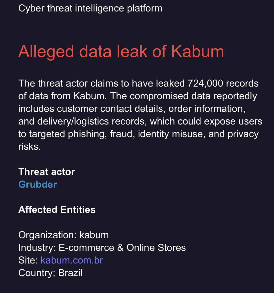 Clandestine tweet media