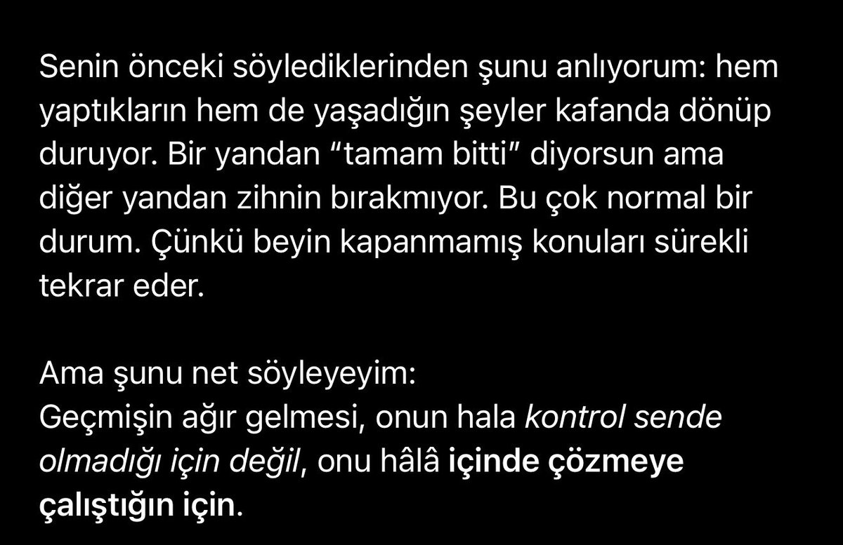 Heppeniax's tweet photo. Geçmişin ağır gelmesi, onun hala kontrol sende olmadığı için değil, onu hâlâ içinde çözmeye çalıştığın için. https://t.co/57EhoCHenB