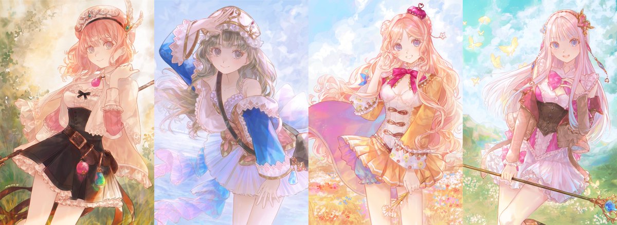 and with lulua, all the arland girls have been drawn