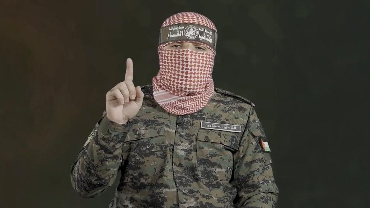 🗣️ Kassam Tugayları Sözcüsü Ebu Ubeyde:

İzzet dolu Gazze'nin kalbinden, meydanlara çıkan onurlu Suriye halkını selamlıyoruz.

Sesiniz bize ulaştı ve sizinle gurur duyuyoruz. Allah'tan sonra umutlarımızı size bağladık.

Ümmetimizin bir gün mutlaka birleşeceğine; Mescid-i Aksa'yı