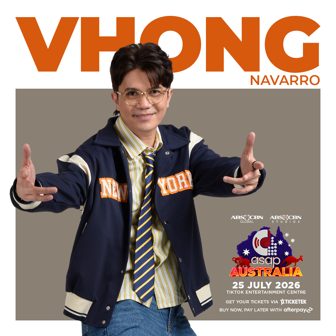Handa nang painitin ng King of the Dancefloor, Vhong Navarro ang stage ng ASAP Australia!🔥 Catch him LIVE on July 25 at the TikTok Entertainment Centre, Sydney! ❤️

#ASAPAustralia2026 #VhongNavarro