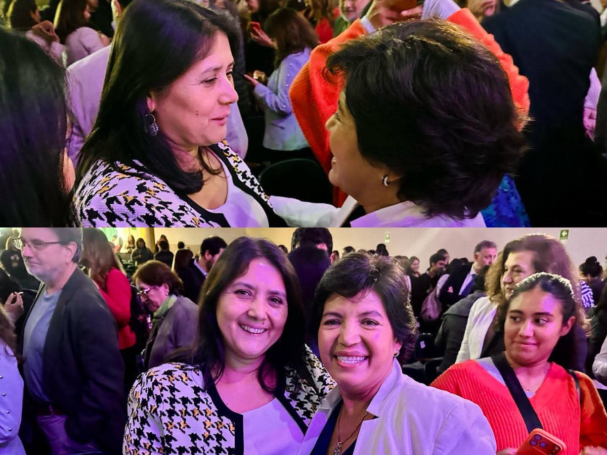 maricelmartine_'s tweet photo. Asistí al conversatorio “A veinte años del primer gobierno paritario presidido por una mujer”, organizado por @uvalpochile
y @elmostrador.

Siempre es un agrado escuchar a nuestra querida presidenta @mbachelet. Le deseo éxito en su candidatura a la Secretaría General de la ONU. https://t.co/n78KUSUU7q
