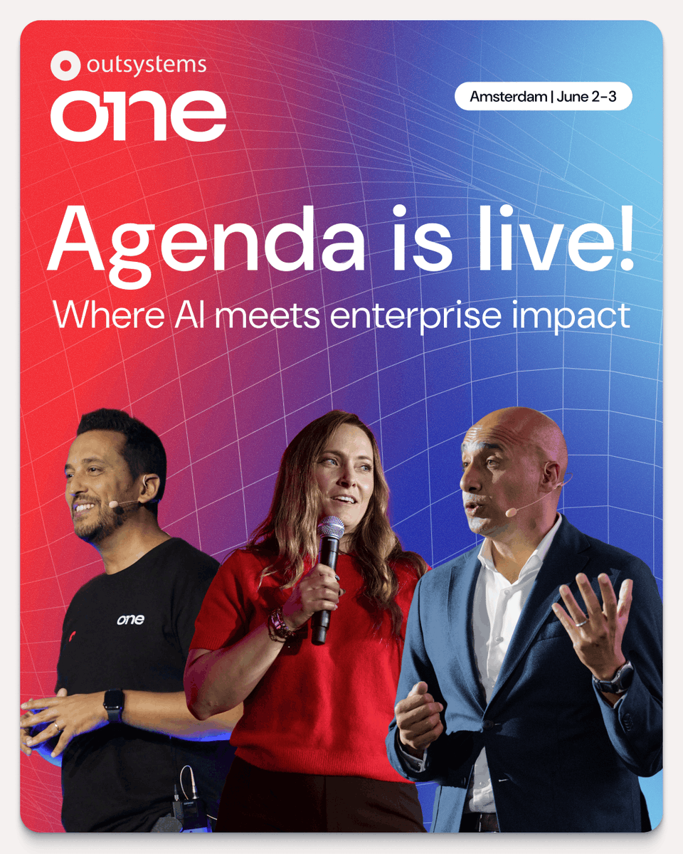 OutSystems tweet media