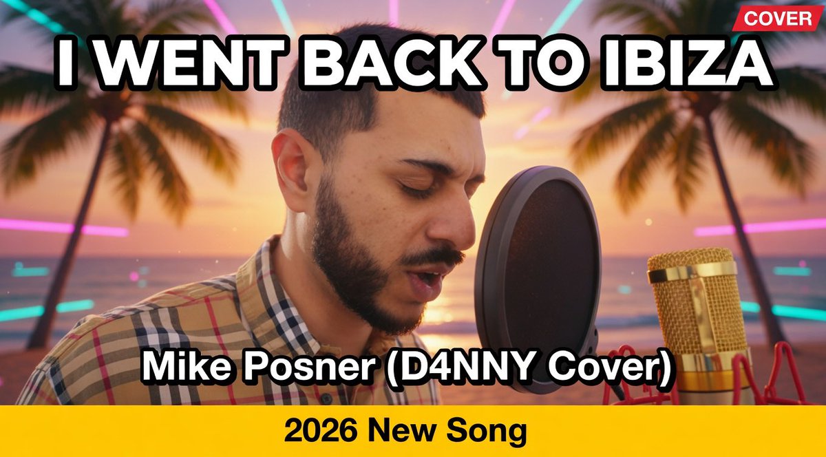 Mike Posner - I Went Back To Ibiza (D4NNY Cover) | 2026 New Song
youtu.be/A8y2UdV5lWs