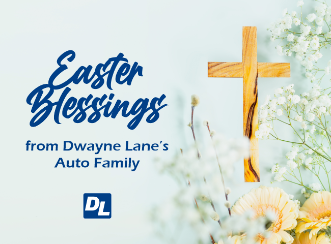 DwayneLanesAuto's tweet photo. Wishing you a Blessed Easter from our Family to yours!
In observance of Easter, all locations will be closed today, Easter Sunday. https://t.co/OtXSCMl1fZ