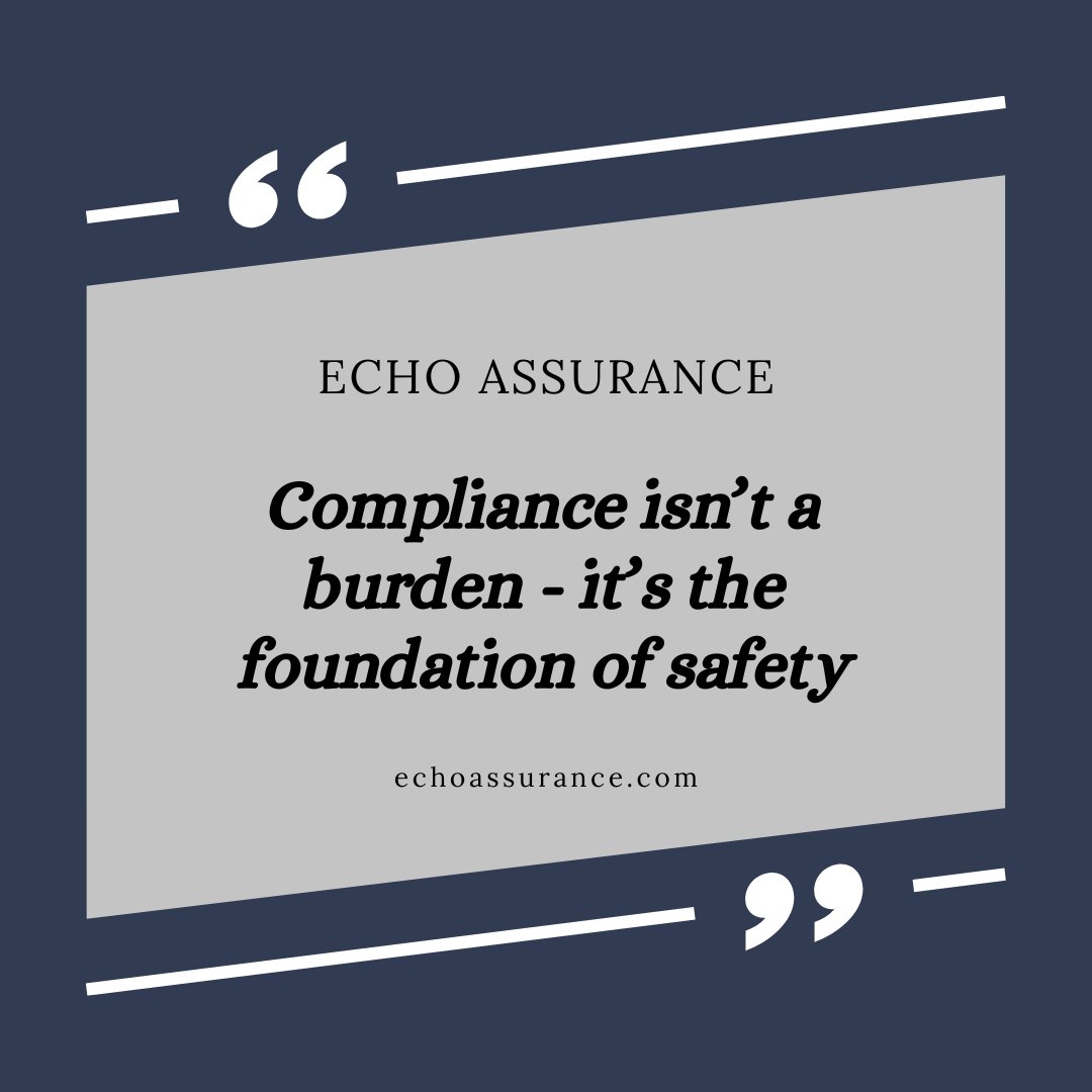 echoassurance's tweet image. “Compliance isn’t a burden — it’s the foundation of safety.” 🏢⚖️

💬 How is your facility staying ahead of compliance challenges? Comment below.
📩 Book a FREE consultation: api.aiforbusiness.com/widget/booking…

#SeniorLivingOperators #EchoAssurance #ComplianceMatters #RiskManagement