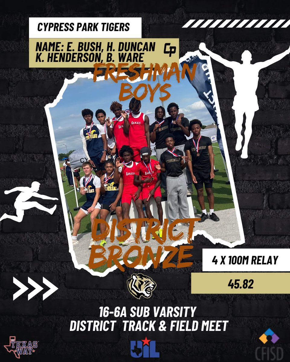 Cypress Park Boys Track & Field tweet media