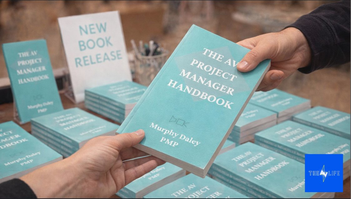WrittenByMurphy's tweet image. I had the BEST talk with the charming @sirjustindawson today. I had my tea and everything.

He had to get a view into the origin story for The AV Project Manager Handbook

What's your origin story in AV?
 COMMENT BELOW!!

amazon.com/AV-Project-Man…
#avtweeps #AVPM