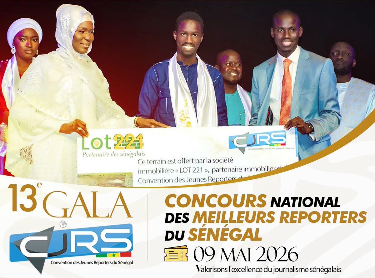 Convention des Jeunes Reporters du Sénegal tweet media