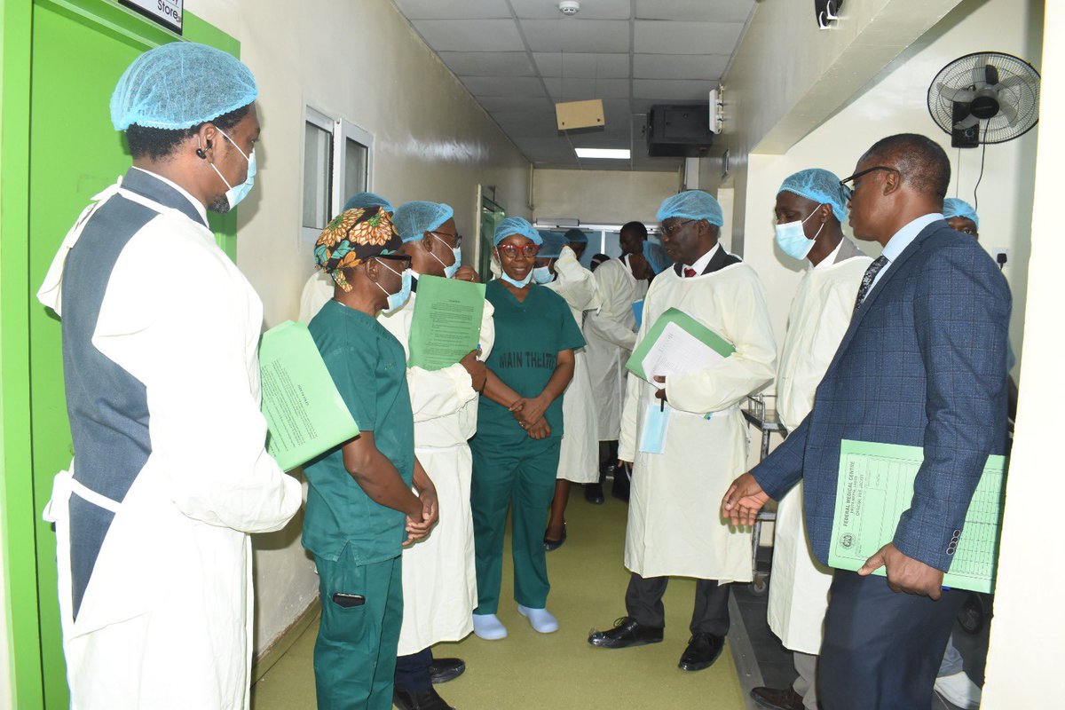 FMC_EB's tweet photo. DEPARTMENT OF SURGERY UNDERGOES DUAL ACCREDITATION VISITS.
Lagos, Nigeria. 
30th March, 2026.
#vdm #blord #PorkyPresidentePerú2026 https://t.co/OJDKBoy7wp