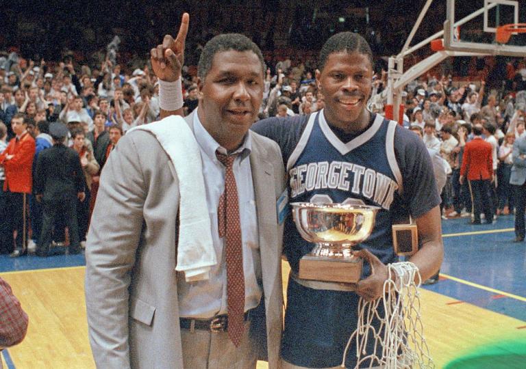 April 2, 1984: Georgetown defeated Houston 84-75 to win the NCAA Men's Basketball Championship. #80s