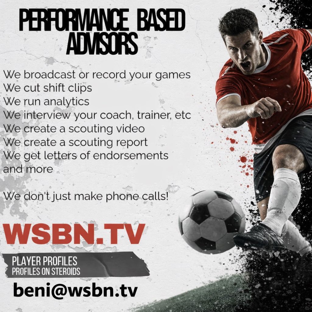 wsbn_tv's tweet photo. WSBN TV adds soccer division https://t.co/8PemzqovjP