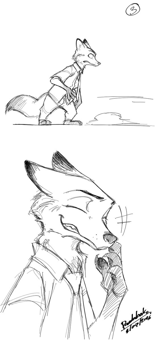 panpanjanai's tweet photo. 🦊🐰 just other doodle
โปรดอย่าถามว่าจะมีโดเป็นหน้าหรือไม่ เพิ่งลงหมึกคอมมิชชั่นเสร็จ ขอวาดเล่นเล็กน้อยก่อนไปนอน

#wildehopps https://t.co/4pS735f88c