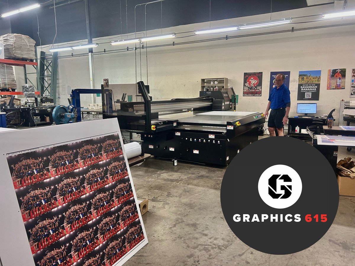 graphics615's tweet photo. Wide Format Printing: a Great way to stand out!🤩

With our flatbed printer, we are able to print the highest quality images onto any material‼️

To get started on your next project, go to https://t.co/skKTBBdRqb or call (615) 370-5005!☎️

#graphics615 #print #mail #signs #design https://t.co/QEyolgSnRS