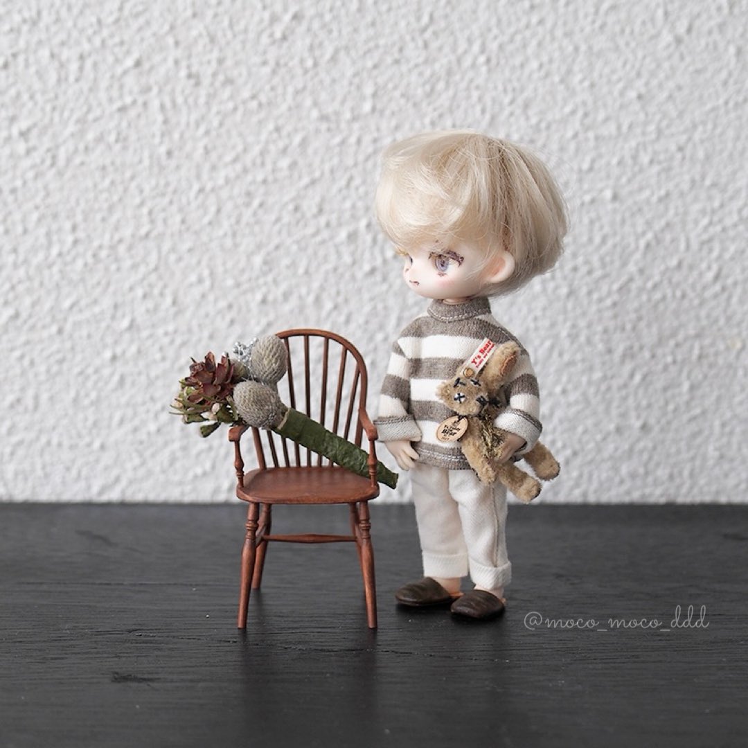 moco_moco_ddd's tweet photo. Special thanks ：）

🪑　@Libraro1900 様
💐　@kirintobebe 様
👞　@gontayoyo 様
🧸　@ysgood_co 様 https://t.co/FRCsN2JCL5