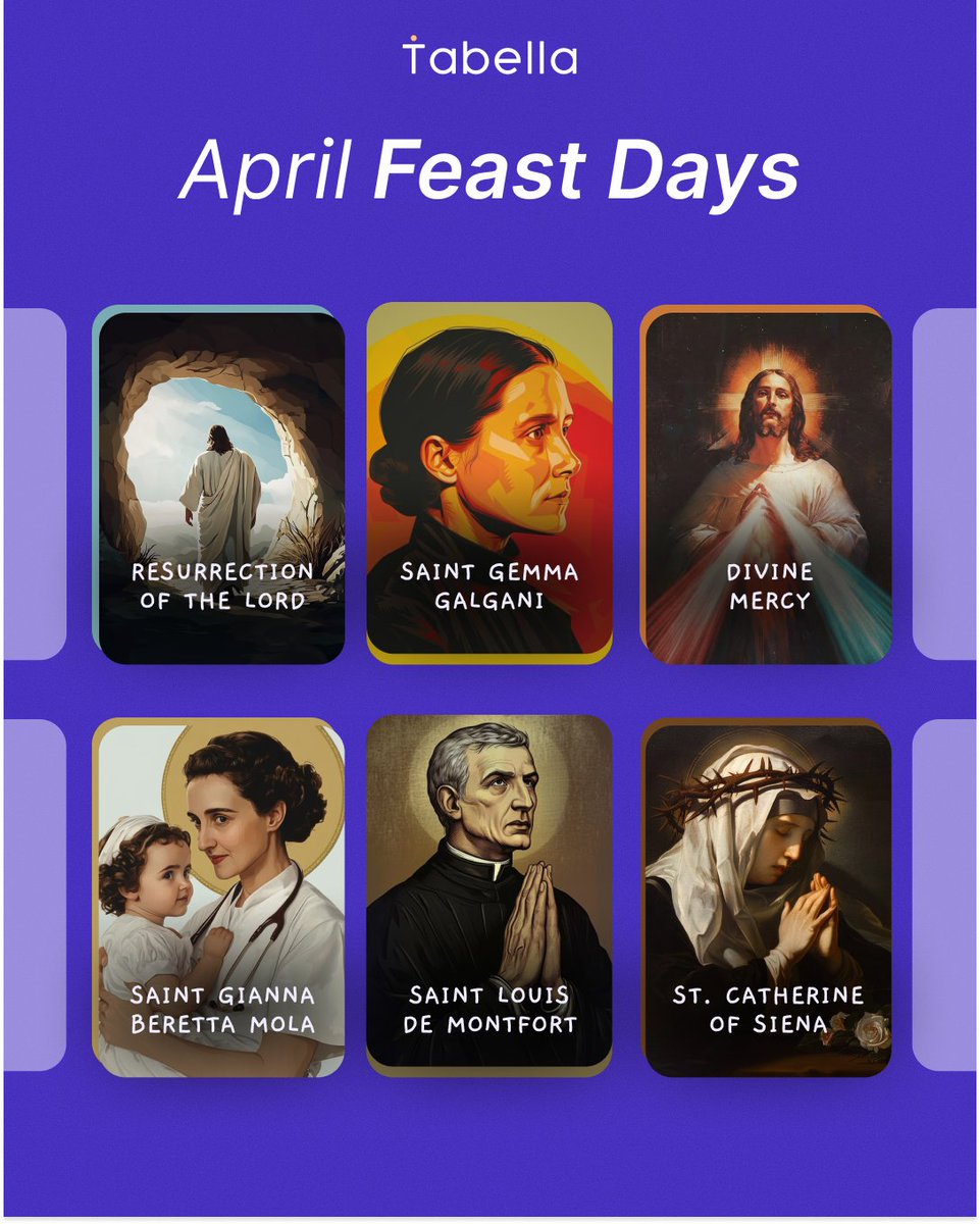 Tabella Catholic App tweet media