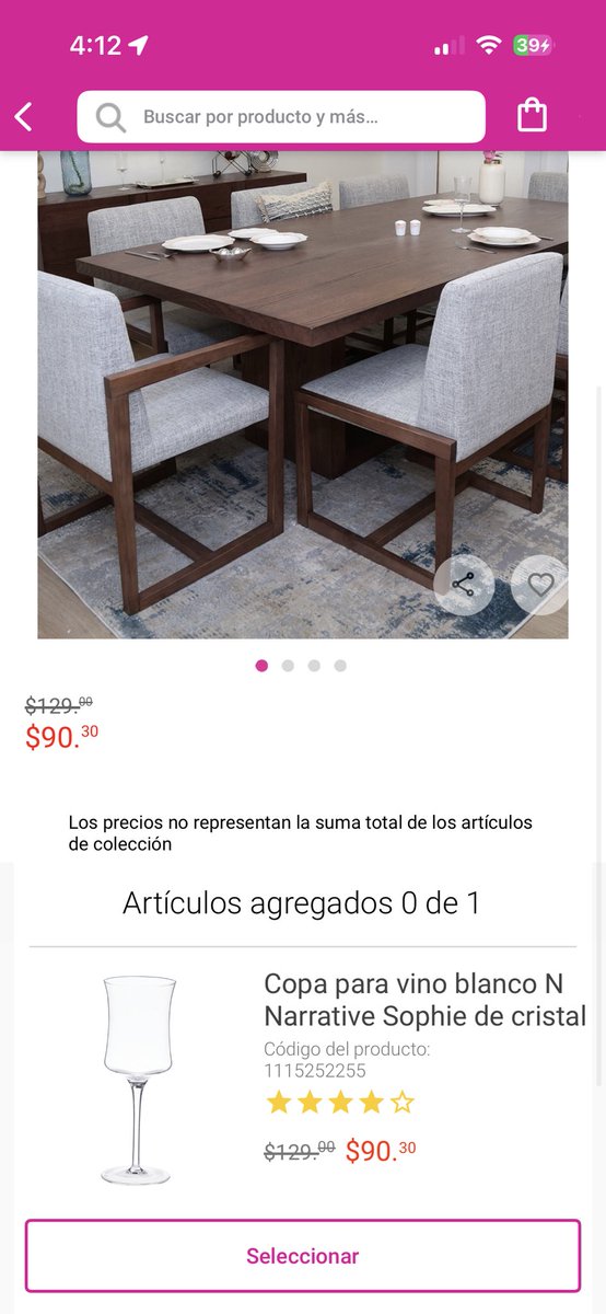 raulsalmones's tweet photo. Oye @Profeco no debería @liverpoolmexico cumplir con el artículo 32 de tu ley ? Quieres comprar el
Comedor que anuncian a $90
Pesos y cuando haces la
Compra te dice que es una copa de $90 que sale a lo lejos en la foto del
Comedor. Que procede ? https://t.co/wK9XCVQgSo