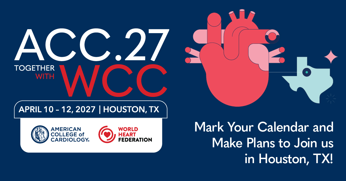 American College of Cardiology tweet media