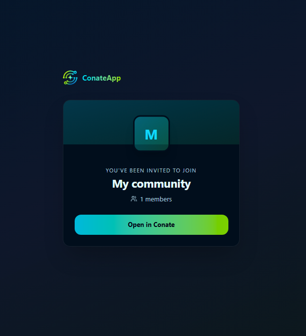 Tobias | Building ConateApp tweet media