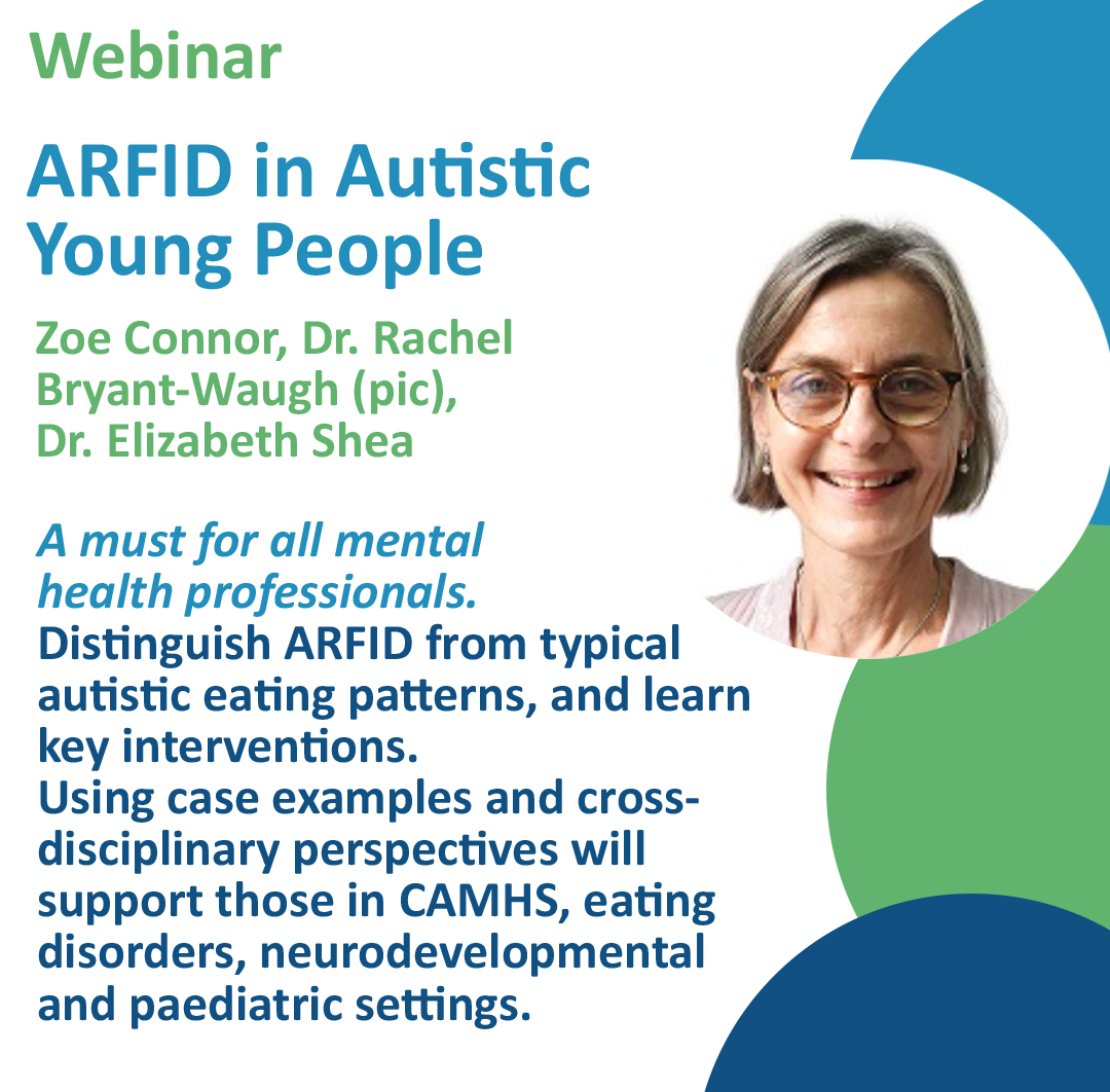 acamh's tweet image. Learn how to distinguish #ARFID from typical #autistic eating patterns, when to intervene, and how to adapt evidence-based approaches as Dr. Rachel Bryant-Waugh leads an advanced three-hour online event.

EARLY BIRD AVAILABLE! bit.ly/3Pf4IMA