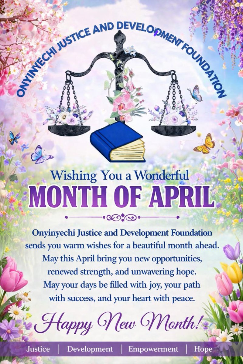 onyinyechijdf's tweet photo. Happy New Month of April to you all! https://t.co/6COpscUtV3