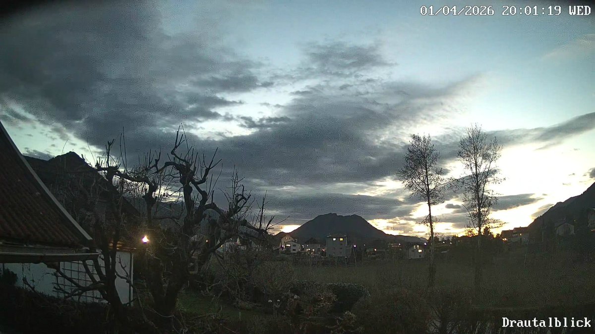 Wetterstation Villach tweet media