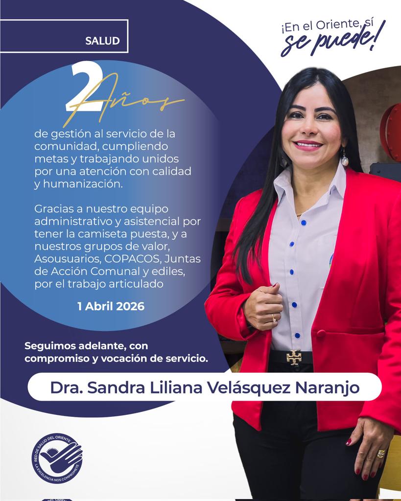 Red de Salud del Oriente E.S.E. tweet media