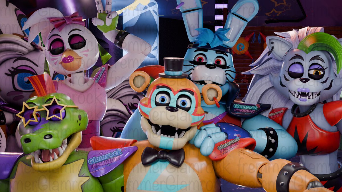 Glamrock Freddy tweet media