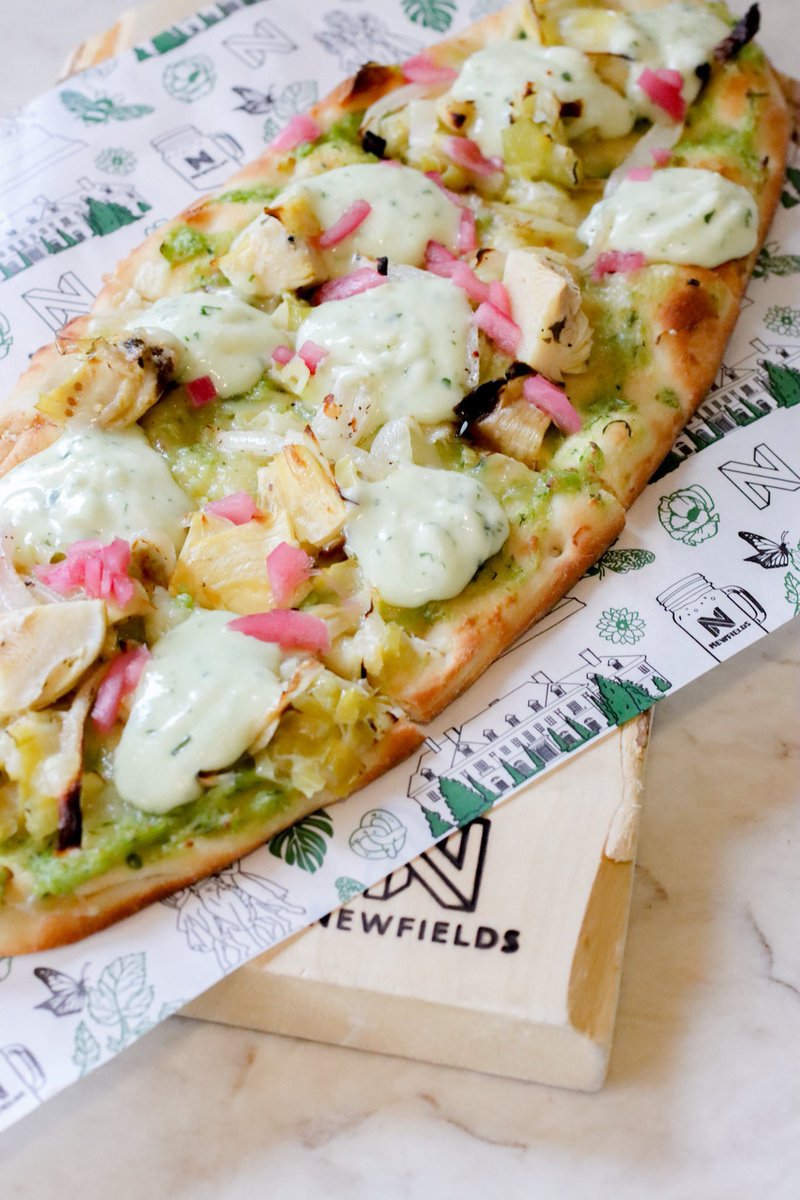 The Beer Garden at Newfields is officially open. Garden focused, Chef inspired