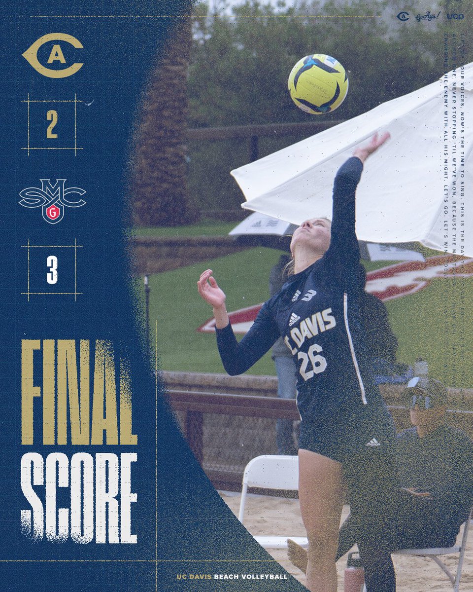 UC Davis Beach Volleyball tweet media